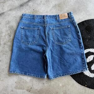 Y2K Baggy Blue Baggy Jorts